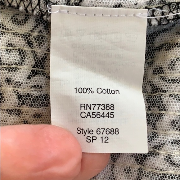 EUC J. Crew “Sunlit” Sequin Tank White/ Black - Picture 8 of 8